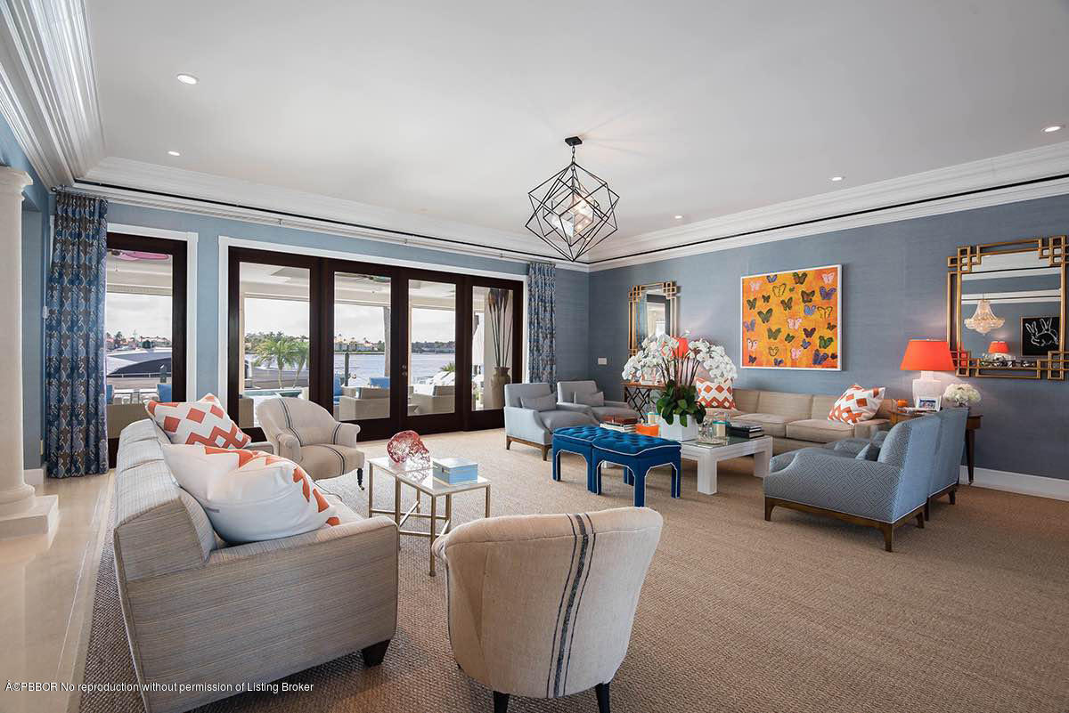 1495 Lands End Road Manalapan, FL 33462 - Photo 8 of 41 09 Living Room