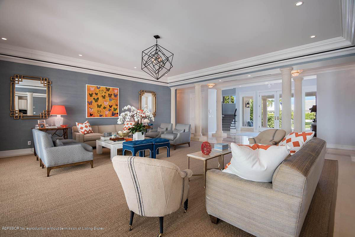 1495 Lands End Road Manalapan, FL 33462 - Photo 9 of 41 10 Living Room