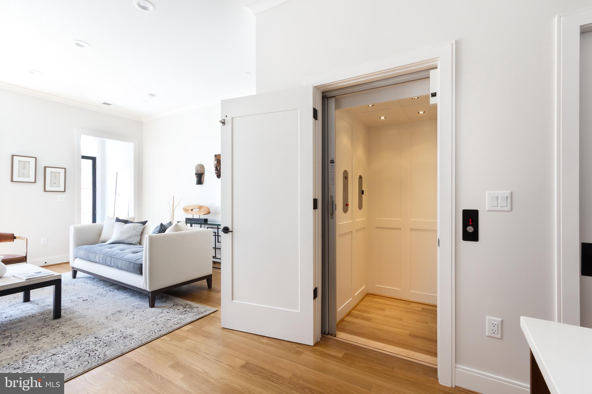 1325 D Street Southeast Washington, DC 20003 - Photo 8 of 16 Elevator to 3 levels included in all homes