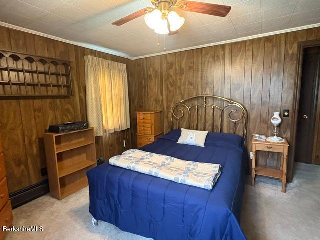 148 Friend Street Adams, MA 01220 - Photo 12 of 28 a living room with a bed furniture and a window