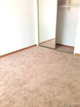 a view of empty room