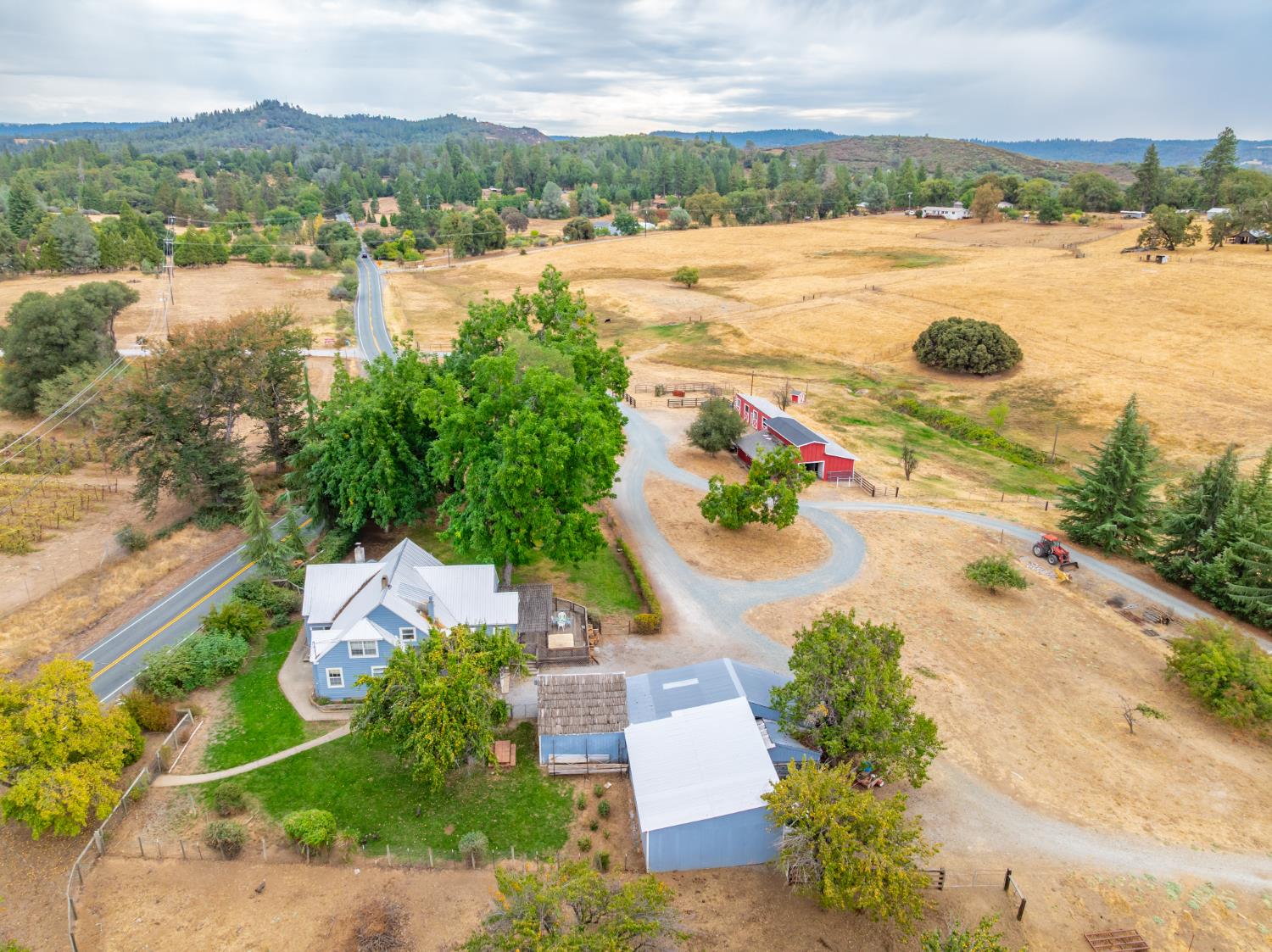 6340 Grizzly Flat Road Somerset, CA 95684 - Photo 83 of 92 an aerial view of ocean and residential houses with outdoor space