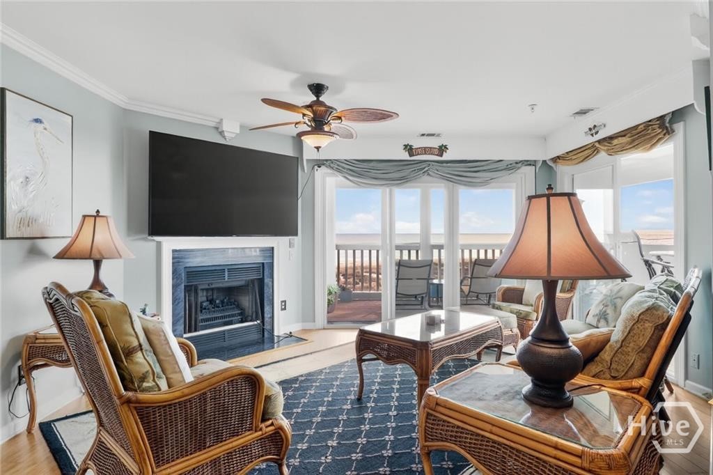1 Center Street, Unit 2 Tybee Island, GA 31328 - Photo 2 of 11 Living room