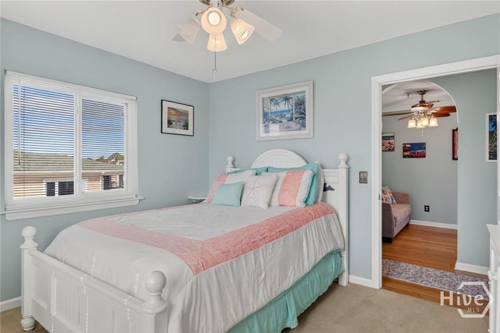 1 Center Street, Unit 2 Tybee Island, GA 31328 - Photo 8 of 11 Guest bedroom