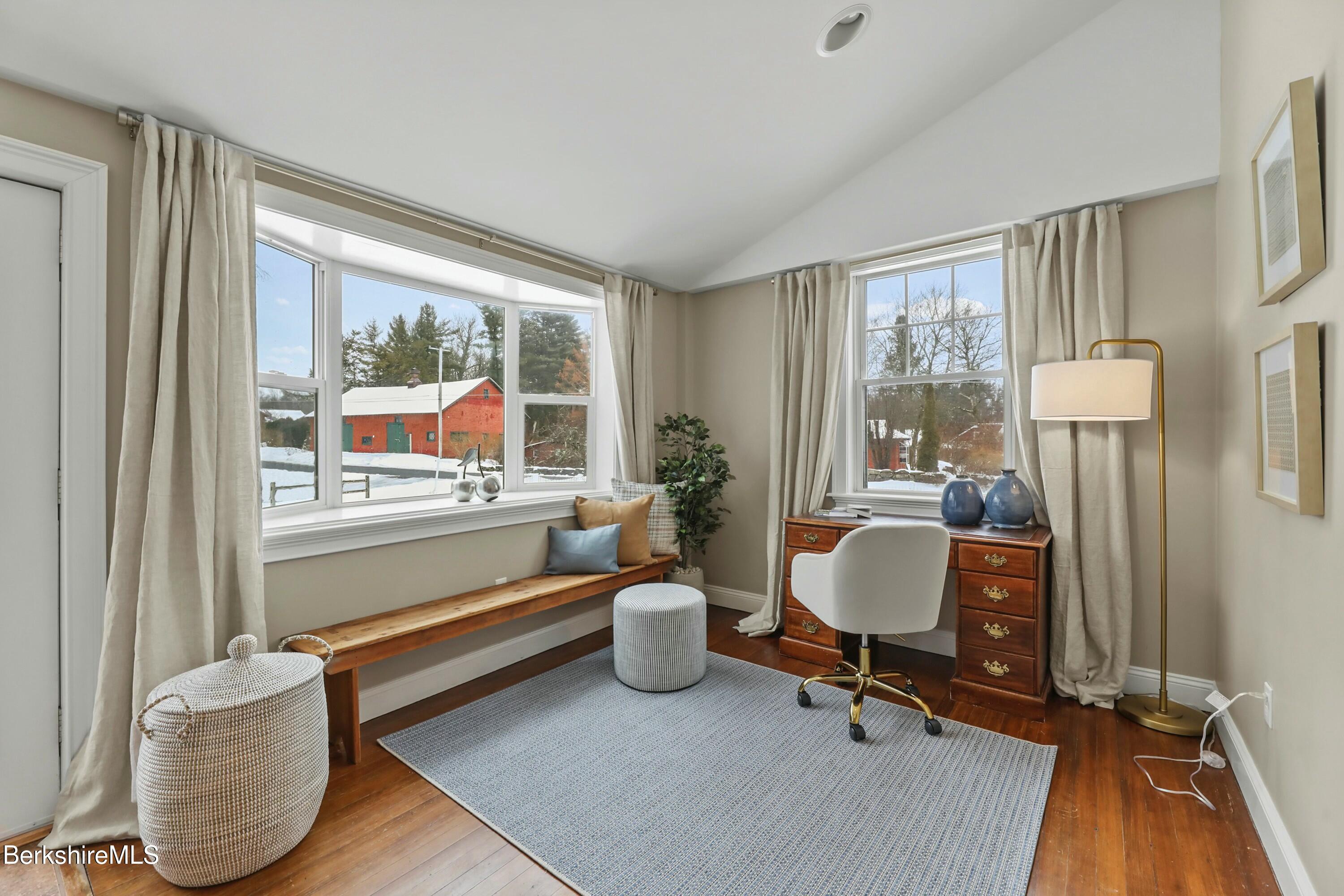 1 Devon Road Stockbridge, MA 01262 - Photo 18 of 45 a room with furniture and a window