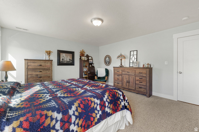 18573 South Marsh Valley Road Downey, ID 83234 - Photo 14 of 32 Bedroom featuring light carpet and baseboards