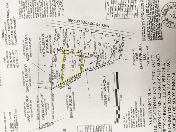 $40,000 | Lot B Bobbie Lane, Pineville, SC 29468