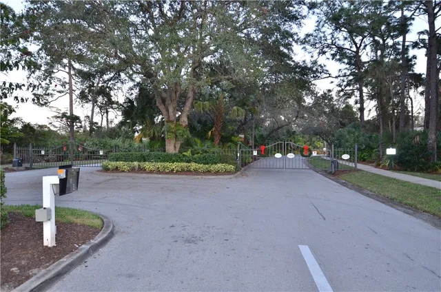 a childrens park with lots of swings and slides