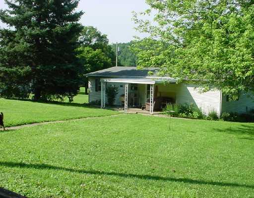 Exterior Back. Back porch