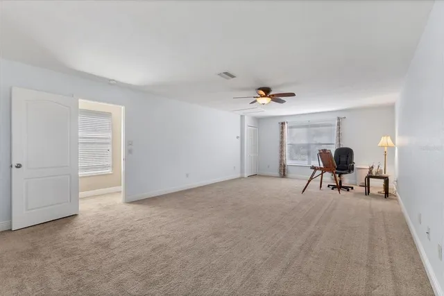 a view of a house with sitting area and porch