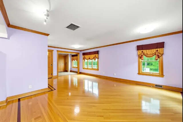 a view of an empty room with window