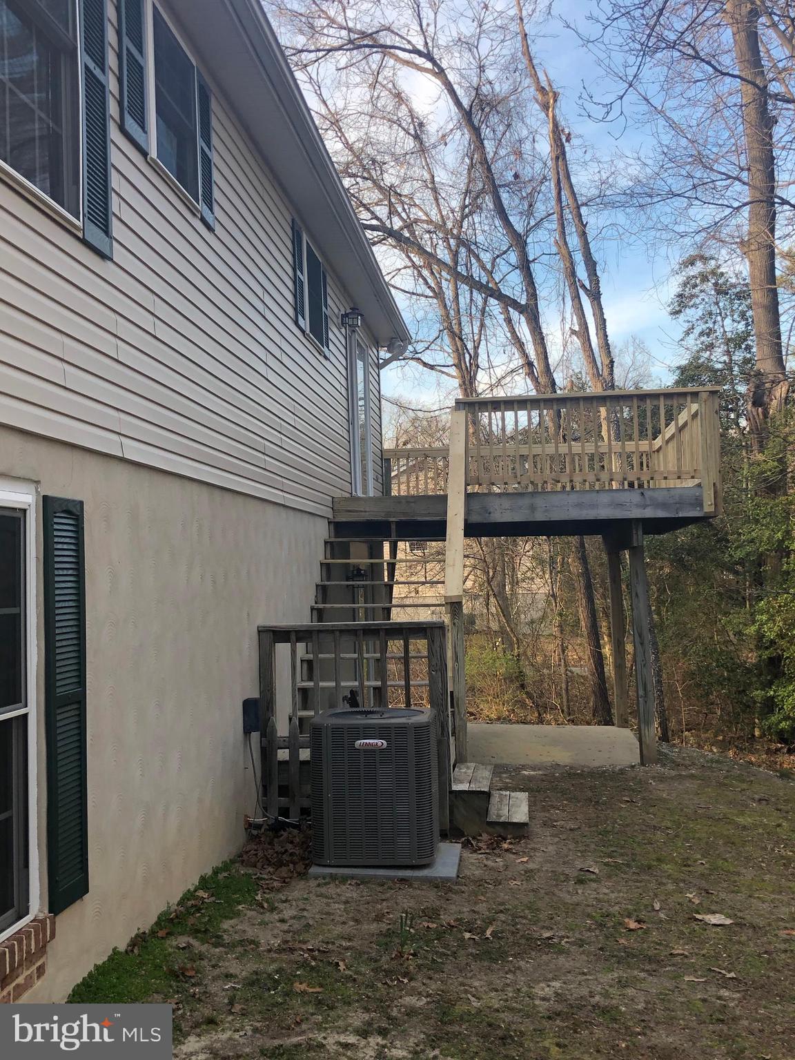 11224 Rawhide Road Lusby, MD 20657 - Photo 2 of 18 Deck on Back of House