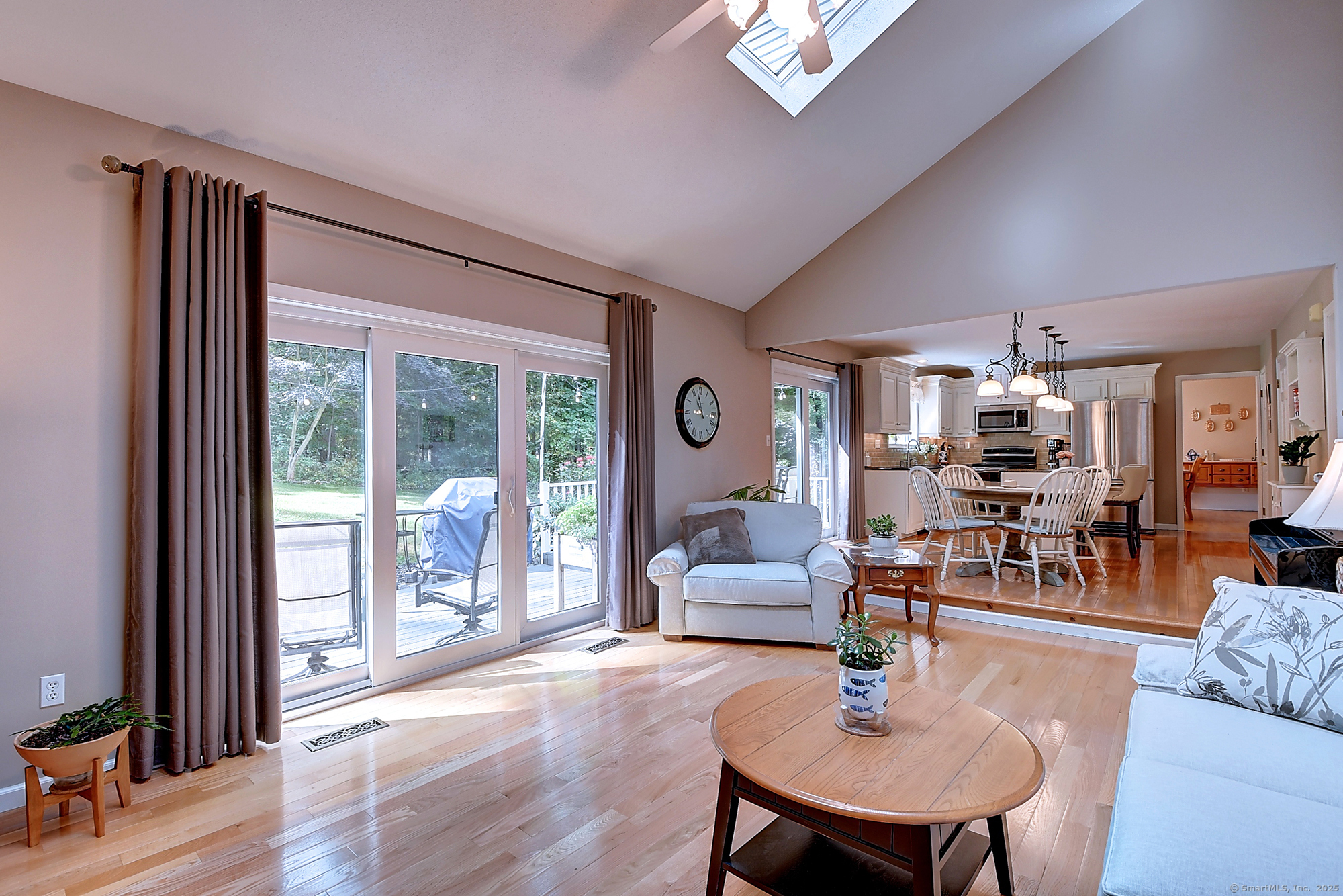 884 Moss Farms Road Cheshire, CT 06410 - Photo 17 of 39 a living room with furniture and a large window