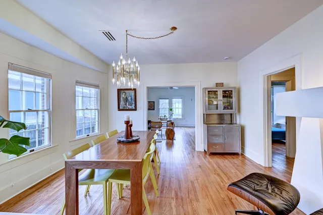 a view of cabinets with wooden floor and cabinet