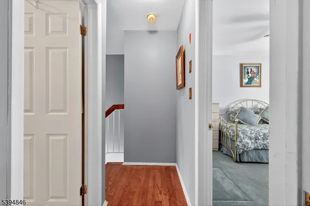 a view of bedroom with bed and furniture