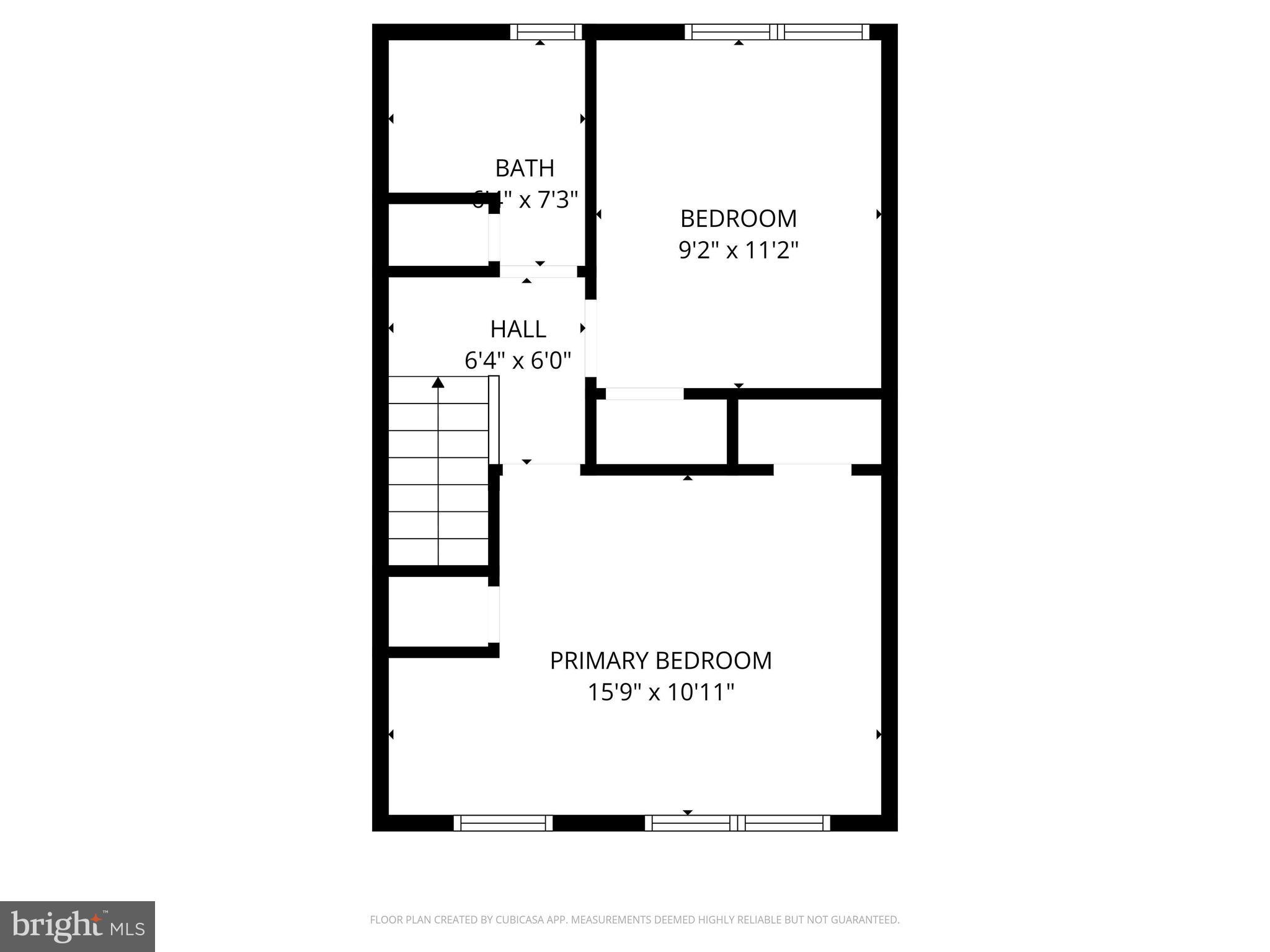 571 Welbrook Road Baltimore, MD 21221 - Photo 30 of 32 2nd Floor Layout