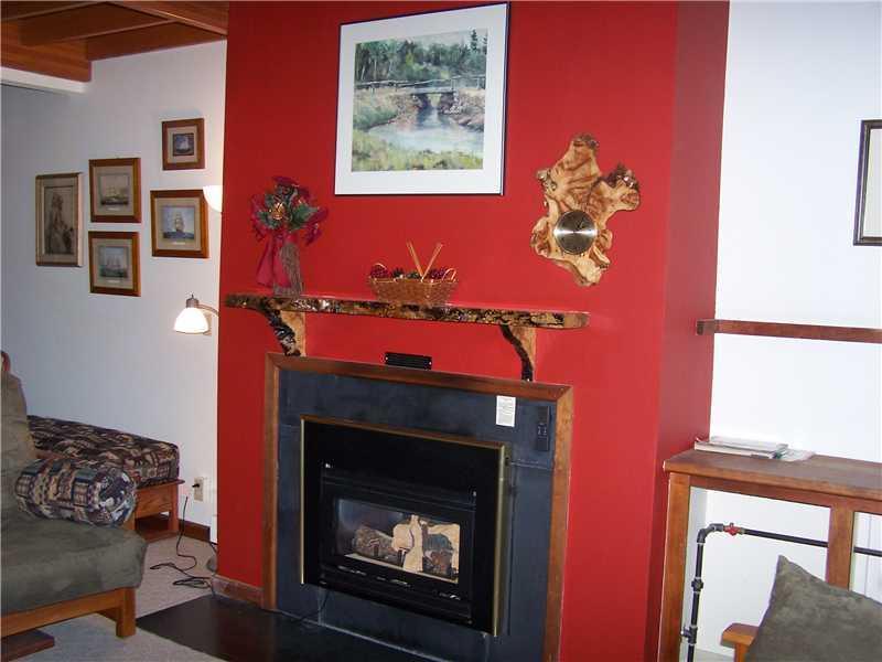 367 Mountain Side Road, Unit 367 Kingfield, ME 04947 - Photo 4 of 9 Other. Cozy fireplace in living area