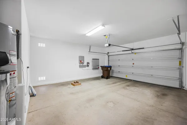 a view of a porch with a backyard