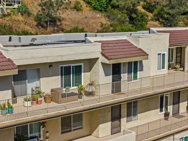 a aerial view of a kitchen with a sink and dishwasher