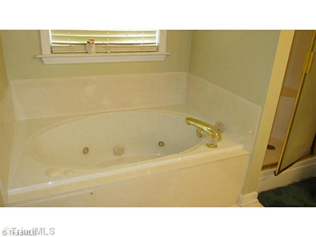 3701 Pointer Court High Point, NC 27265 - Photo 12 of 16 Master Bath/Spa. Jetted Tub and separate shower