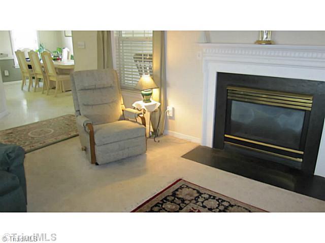 3701 Pointer Court High Point, NC 27265 - Photo 4 of 16 Den/Family/Great Room. Gas log fire place for cool winter days.
