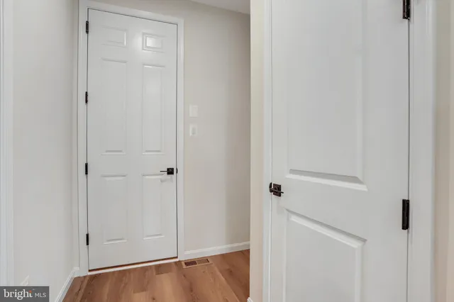 a bathroom with a tub