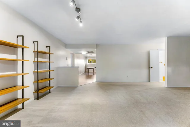 a view of empty room