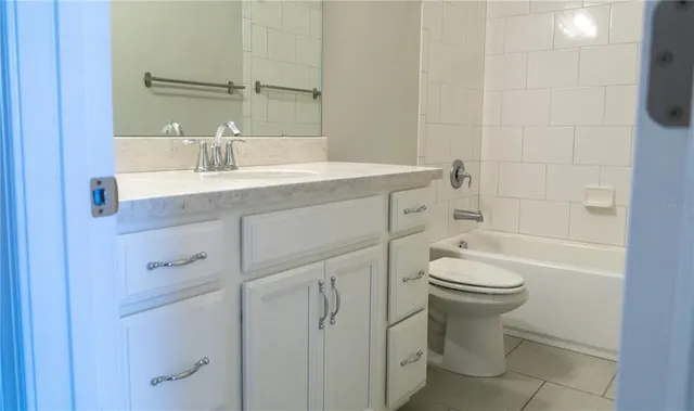 a view of a bathroom from a bathroom