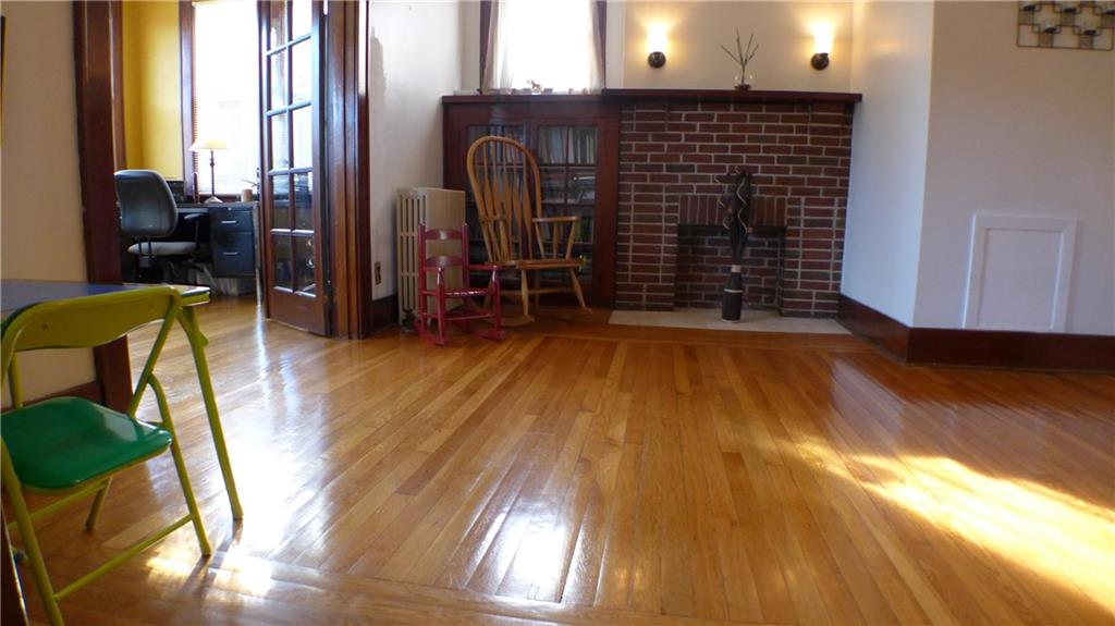 1097 Broughton Road Pittsburgh, PA 15236 - Photo 7 of 25 Custom patterned hardwood floors throughout most of main floor.