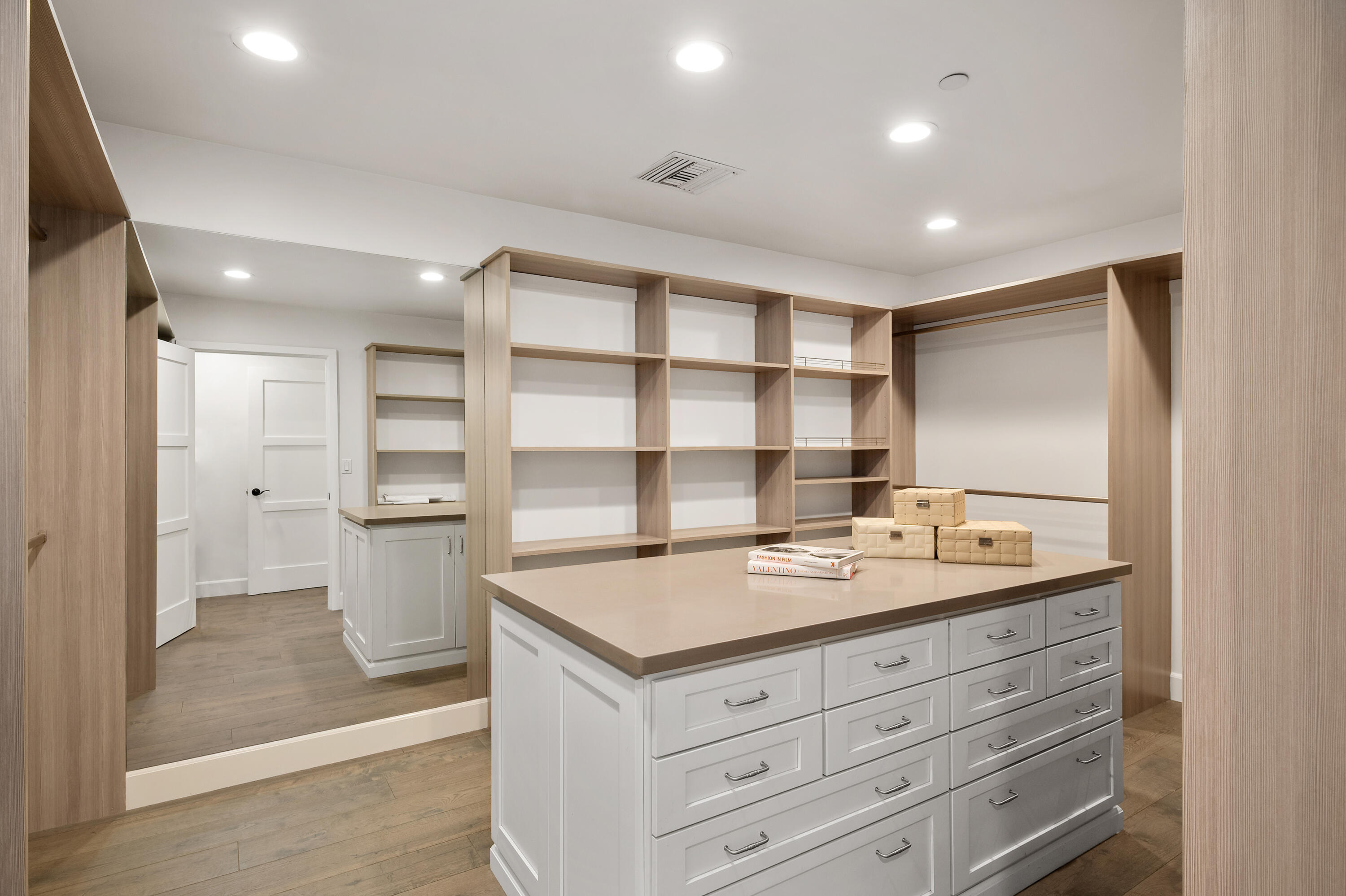 104 La Vereda Road Montecito, CA 93108 - Photo 9 of 15 a bathroom with a granite countertop sink mirror and double