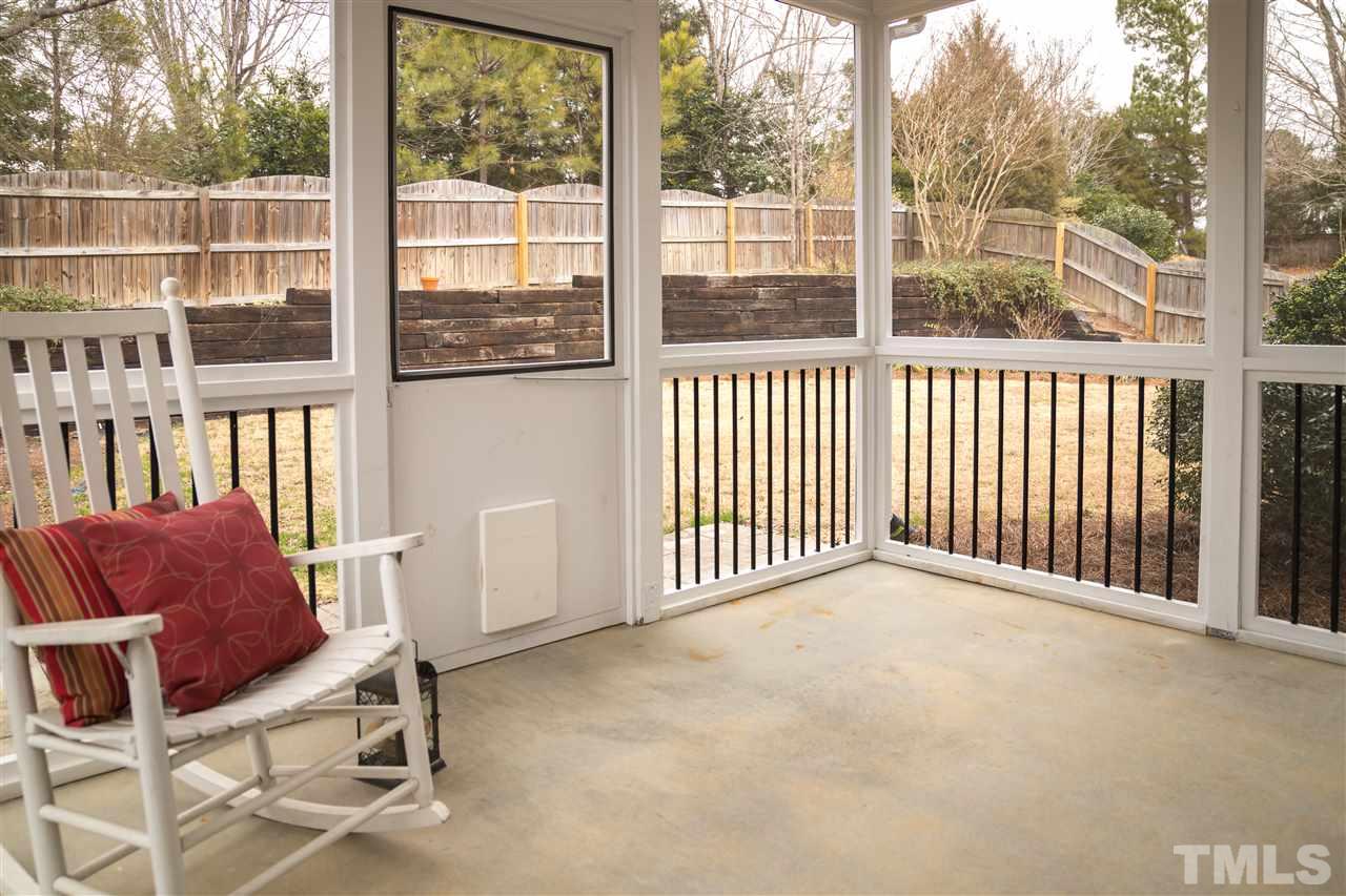 181 Depot Ridge Road Garner, NC 27529 - Photo 15 of 21 Enjoy the Screen Porch