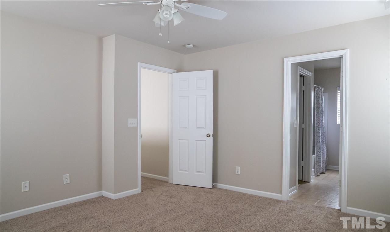 181 Depot Ridge Road Garner, NC 27529 - Photo 9 of 21 Second Floor Master Bedroom with New Carpet