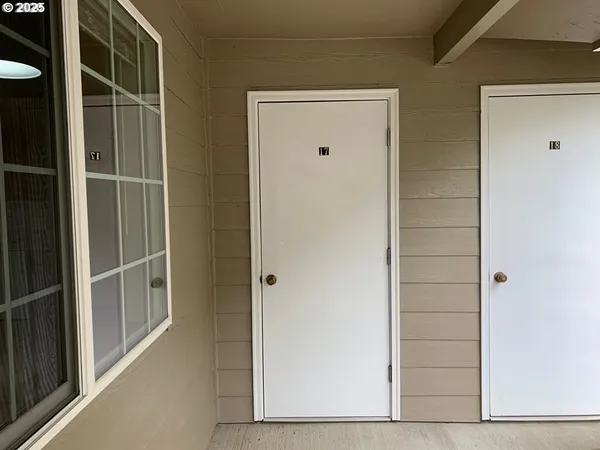 a view of closet area