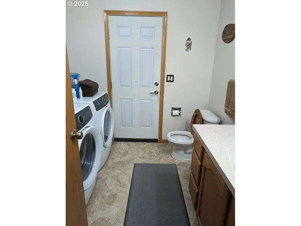 a bathroom with a sink and a toilet