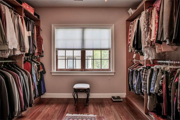 170 Central Avenue Needham, MA 02494 - Photo 20 of 30 a view of walk in closet with clothes and shoes