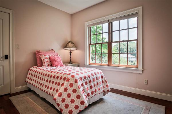 170 Central Avenue Needham, MA 02494 - Photo 22 of 30 a bedroom with a bed and a window