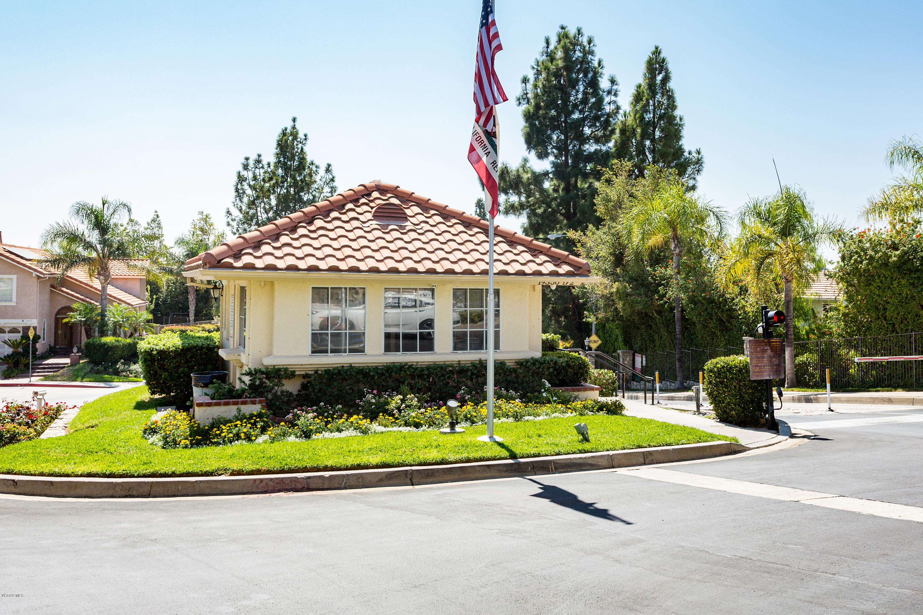 19641 Turtle Springs Way Porter Ranch, CA 91326 - Photo 4 of 31 a front view of a house with a yard table and chairs