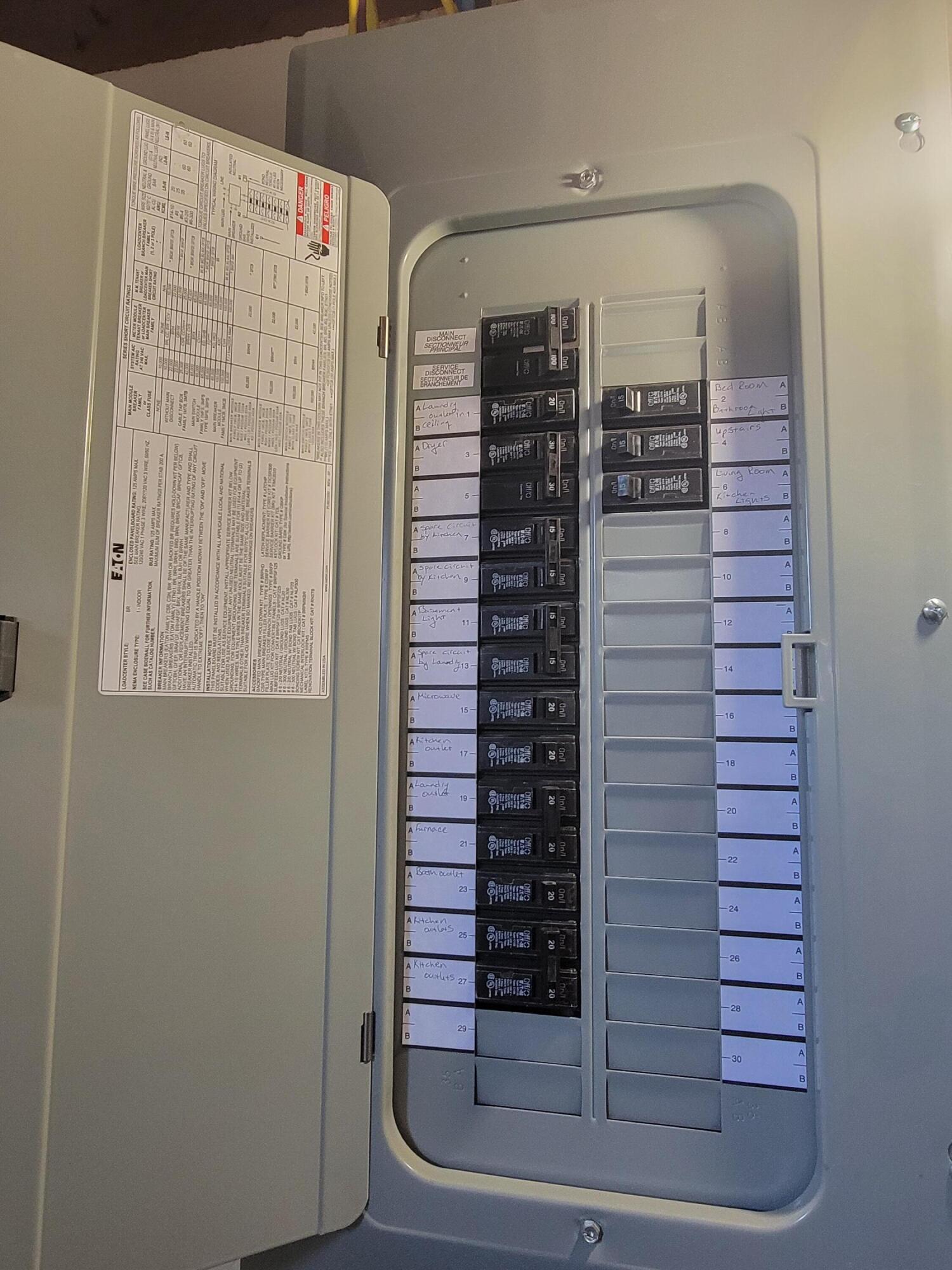 4167 North 70th Street Milwaukee, WI 53216 - Photo 31 of 34 new electrical panel