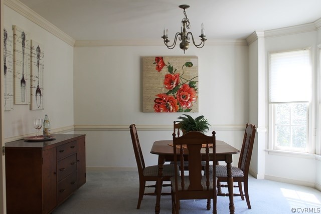 5405 Chestnut Bluff Road Midlothian, VA 23112 - Photo 4 of 19 a view of a dining room with furniture window and wooden floor