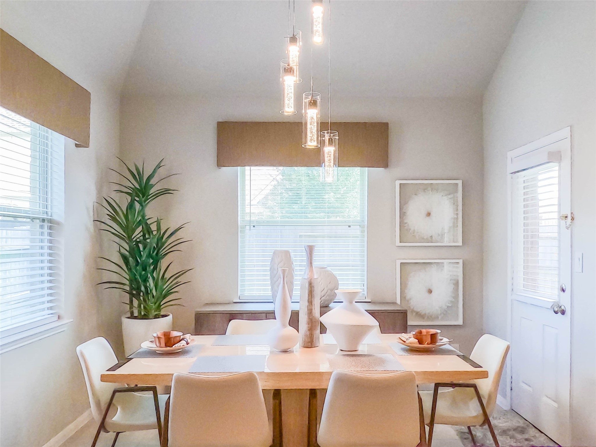 4306 Sandhill Terrace Lane Katy, TX 77493 - Photo 16 of 45 a dining room with furniture window and wooden floor
