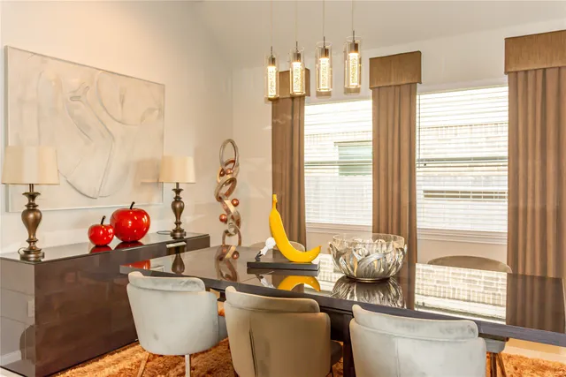 a room with furniture and window