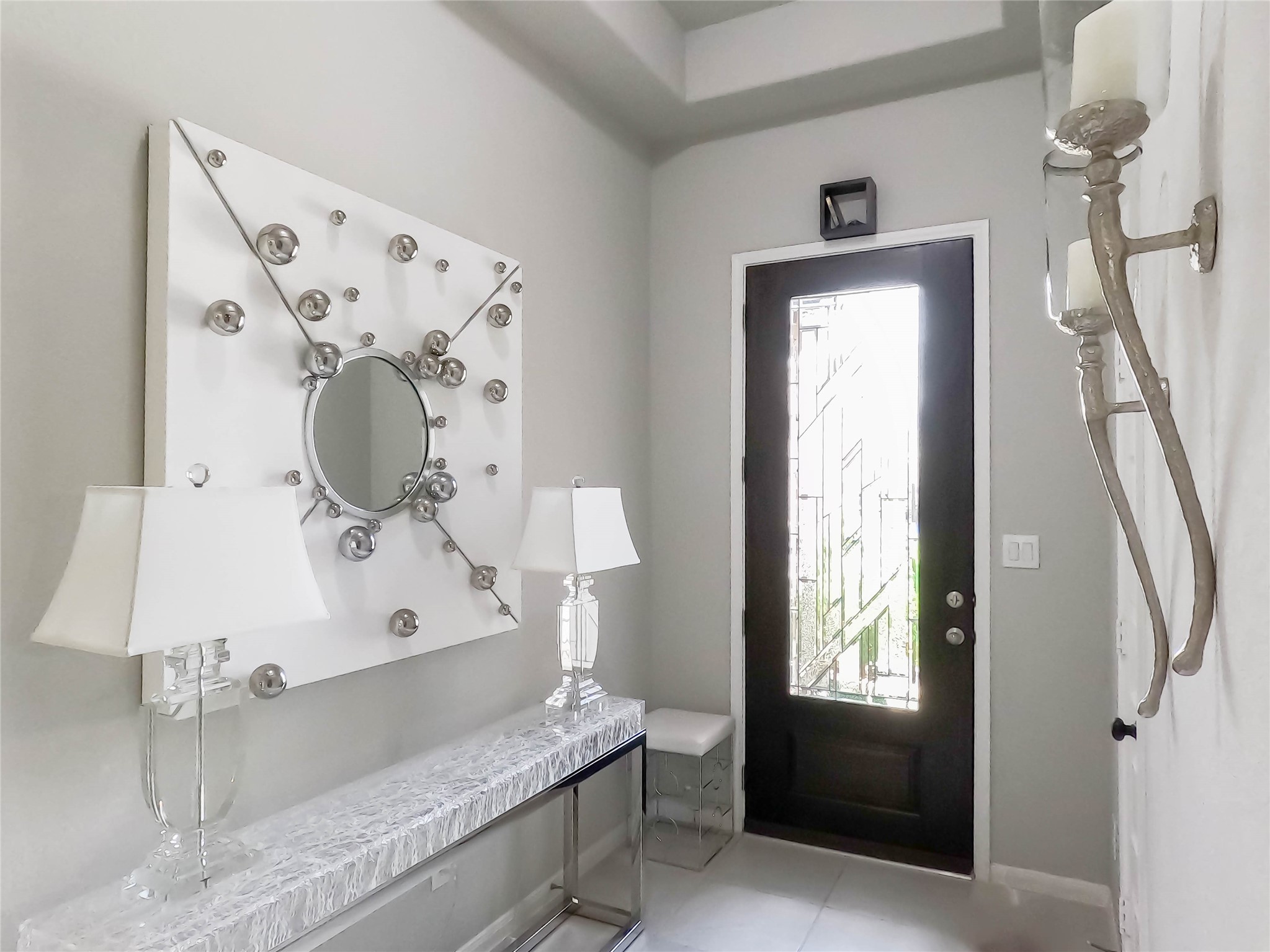 4306 Sandhill Terrace Lane Katy, TX 77493 - Photo 33 of 45 a bathroom with a granite countertop sink mirror and vanity