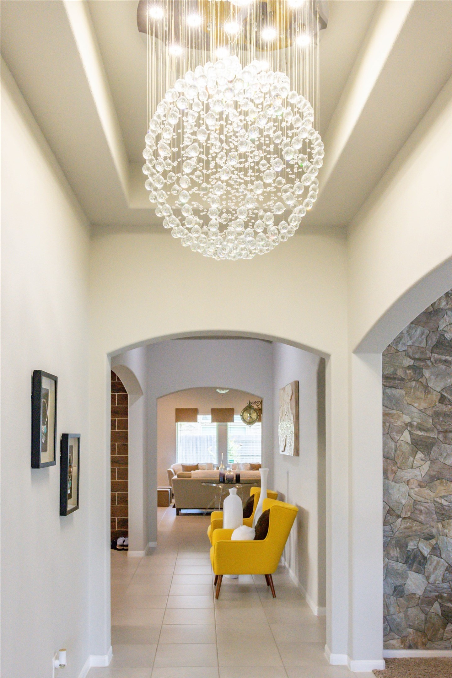 4306 Sandhill Terrace Lane Katy, TX 77493 - Photo 5 of 45 a living room with furniture and a large window