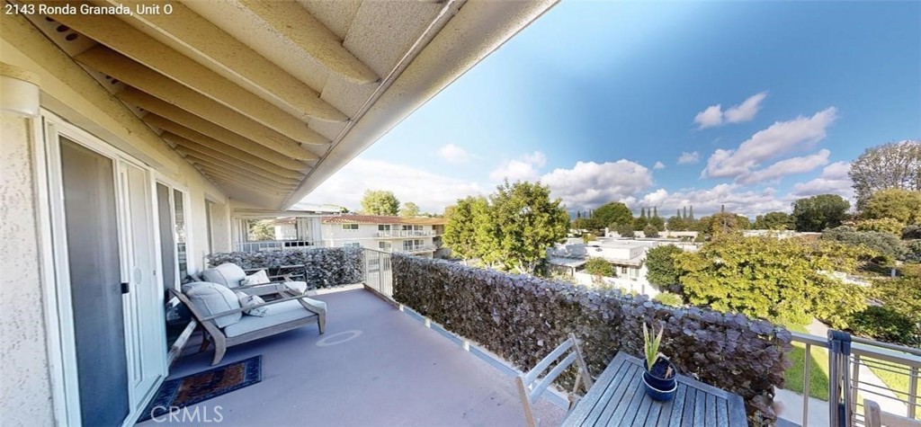 2143 Ronda Granada, Unit O Laguna Woods, CA 92637 - Photo 12 of 33 a view of balcony and patio
