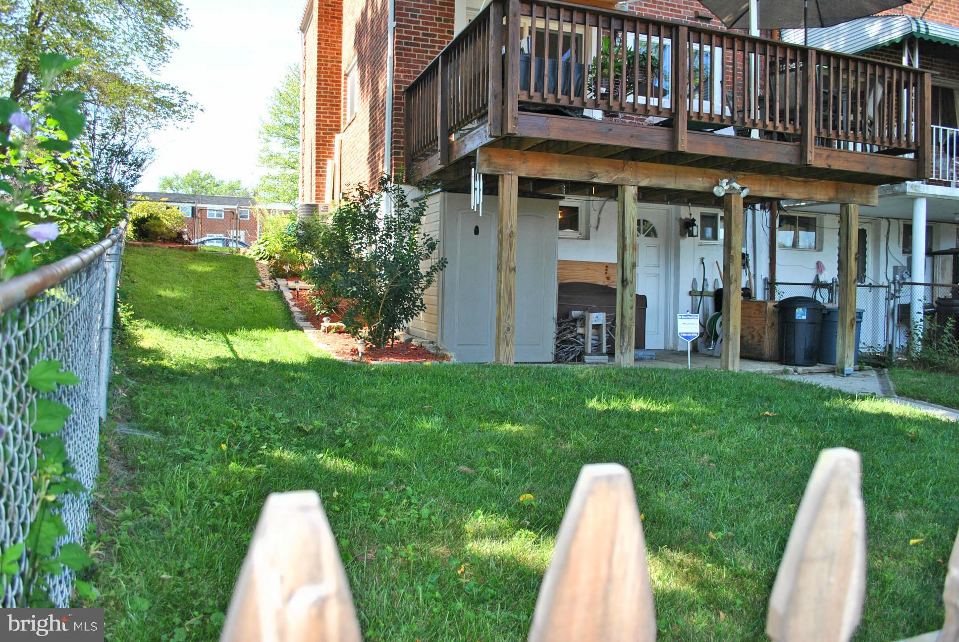 1355 Deanwood Road Baltimore, MD 21234 - Photo 5 of 24 BACK OF HOME FULLY FENCED IN YARD