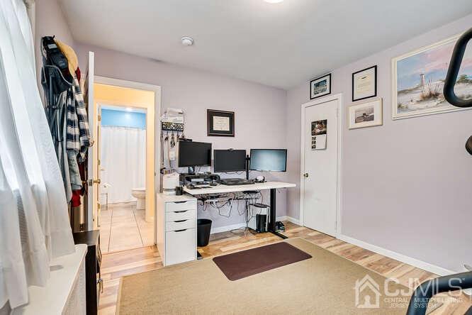 358 Old Post Road Edison, NJ 08817 - Photo 20 of 45 a view of a workspace with workspace and a window