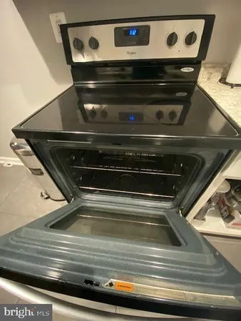 a room with a desk and chair