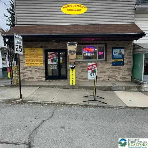 a sign that is on the side of a building