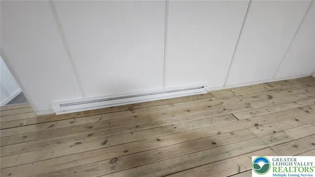 a view of wooden floor