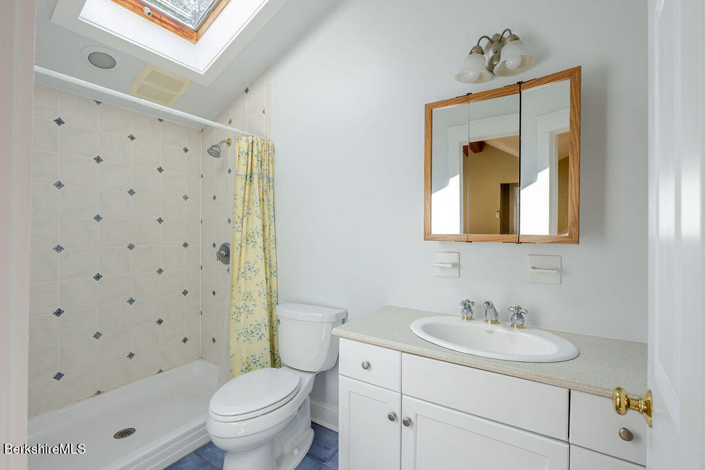 3 Townhouse Hill Road Egremont, MA 01230 - Photo 25 of 39 a bathroom with a sink toilet and shower